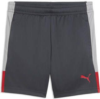 Puma voetbalshort grijs rood Sportbroek Polyester