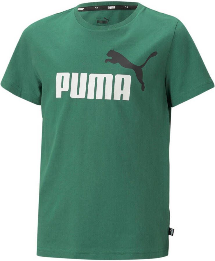 Puma T-shirt Groen T-shirt Jongens