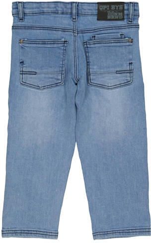 QPI Mini regular fit jeans mediumblauw Jongens Stretchdenim Effen - Foto 2