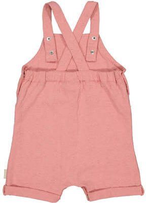 Quapi baby tuinbroek DARA roze Meisjes Katoen Vierkante hals Effen 50