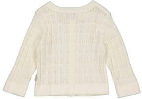 Quapi Baby vest DIANA ecru Meisjes Katoen Ronde hals Effen 56