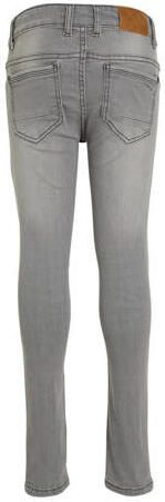 Quapi Girls skinny fit jeans Josine grijs Meisjes Polyester Effen 110 - Foto 2