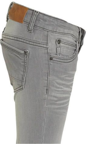 Quapi Girls skinny fit jeans Josine grijs Meisjes Polyester Effen 110 - Foto 3