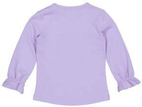 Quapi longsleeve MADISON lila Paars Meisjes Katoen Ronde hals Effen 104