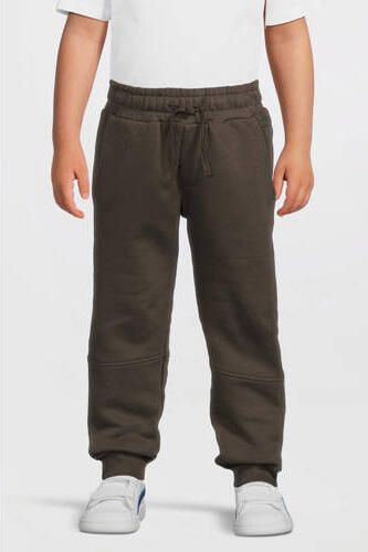 Quapi Mini sweatvest grijs Jongens Katoen Ronde hals Effen