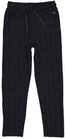 Quapi regular casual broek antracietblauw Grijs Jongens Katoen Effen