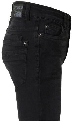 Quapi regular fit jeans Qjake zwart Jongens Stretchdenim Effen 104 - Foto 3