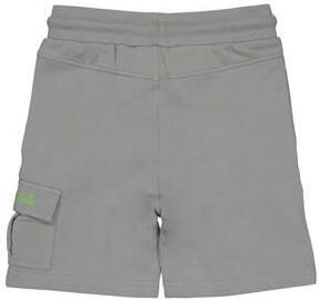Quapi regular fit sweatshort YVAN grijs Korte broek Jongens Stretchkatoen 122 128