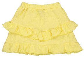 Quapi rok BRICK zachtgeel Meisjes Polyester Effen 122 128