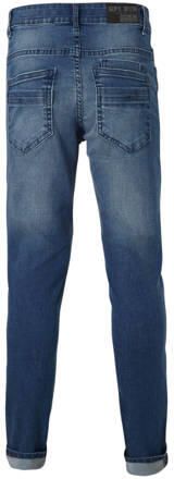 Quapi skinny fit jeans Qjake light denim Blauw Jongens Stretchdenim Effen 104 - Foto 2