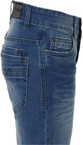 Quapi skinny fit jeans Qjake light denim Blauw Jongens Stretchdenim Effen 104 - Foto 3