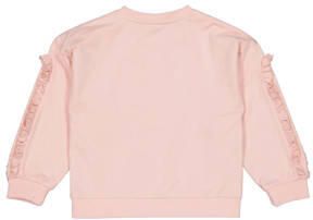 Quapi sweater ALUNA lichtroze Meisjes Katoen Ronde hals Effen 122 128 - Foto 4