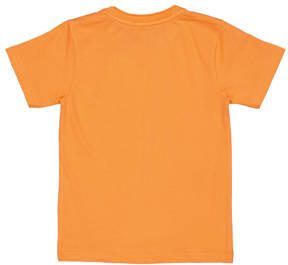 Quapi T-shirt BENNE oranje Jongens Katoen Ronde hals Effen 110 116 - Foto 3