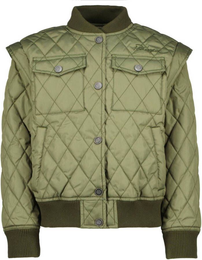Raizzed quilted bomberjack zomer Julia groen Jas Meisjes Polyester Opstaande kraag 116