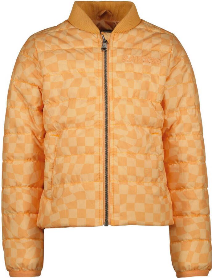 Raizzed bomberjack Savannah oranje Jas Meisjes Nylon Ronde hals Effen 116