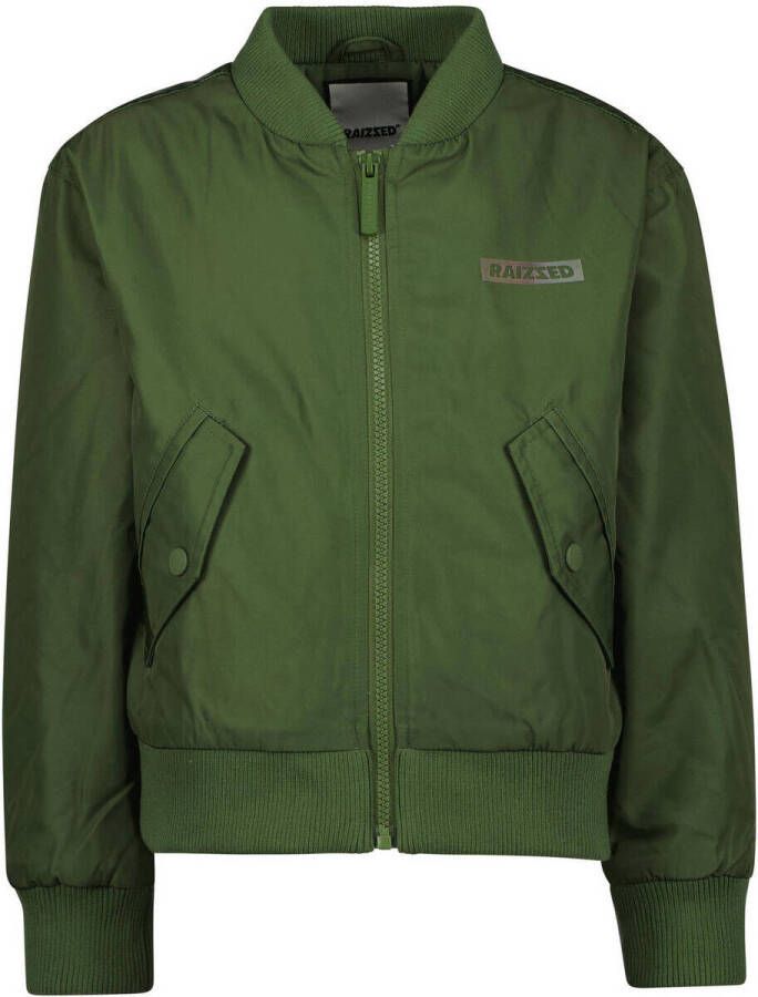 Raizzed bomberjack zomer Brisbane groen Jas Meisjes Nylon Ronde hals Effen 116