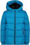 Raizzed gewatteerde winterjas Tampa met tekst frisblauw Jongens Polyester Capuchon 104 - Thumbnail 2