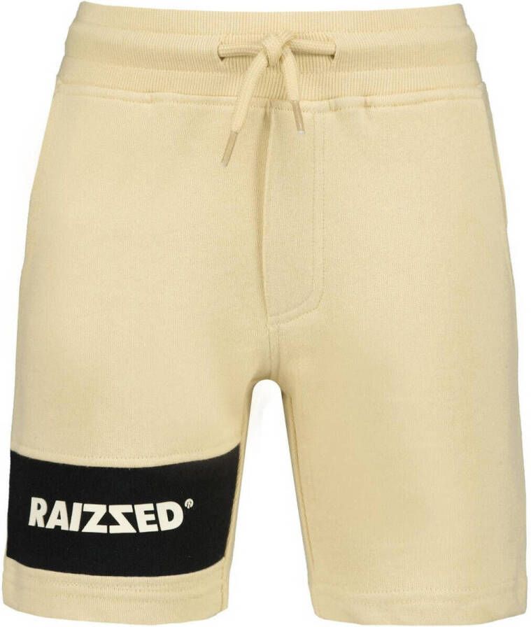 Raizzed regular fit short Reando zand Korte broek Beige Jongens Katoen 116