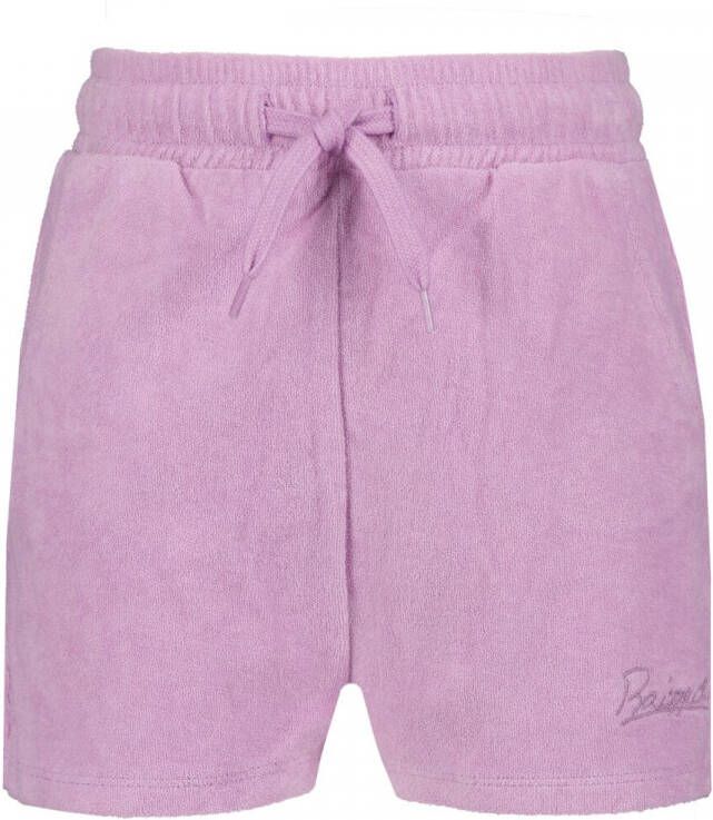 Raizzed sweatshort roze Korte broek Meisjes Katoen Effen 152