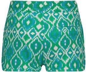 Raizzed casual short Auston met all over print zeegroen ecru Korte broek Meisjes Stretchkatoen 128 - Foto 2