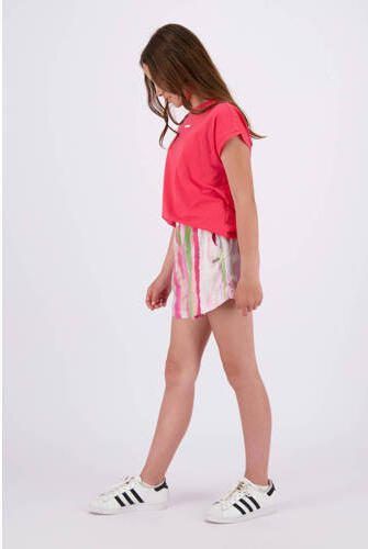 Raizzed casual short Rosa roze wit groen Korte broek Meisjes Viscose Meerkleurig 128