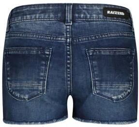 Raizzed denim short Louisiana dark blue stone Korte broek Blauw Meisjes Stretchdenim 146