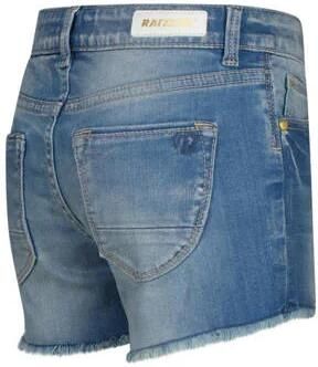 Raizzed denim short Louisiana mid blue stone Korte broek Blauw Meisjes Stretchdenim 128