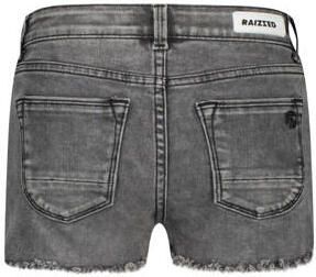 Raizzed denim short Louisiana mid grey stone Korte broek Grijs Meisjes Stretchdenim 128
