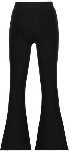 Raizzed flared broek Porto zwart Meisjes Polyester Effen 116 - Foto 2