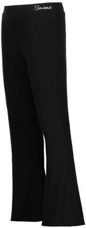 Raizzed flared broek Porto zwart Meisjes Polyester Effen 116 - Foto 3