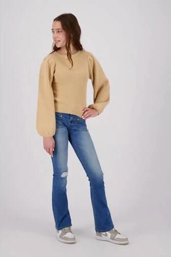 Raizzed flared jeans Melbourne Crafted mid blue stone Blauw Meisjes Stretchdenim 104 - Foto 2