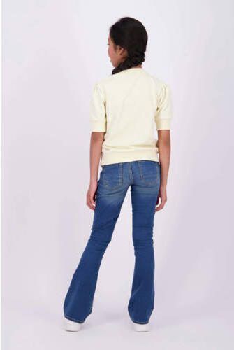 Raizzed flared jeans Melbourne dark blue stone Blauw Meisjes Stretchdenim 128 - Foto 3