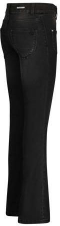 Raizzed flared jeans Melbourne Patched on Pockets dark grey stone Grijs Meisjes Stretchdenim 128