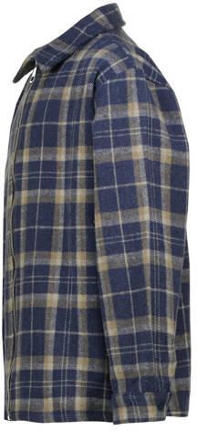 Raizzed geruit overshirt blauw Overhemd Jongens Polyester Klassieke kraag - Foto 4