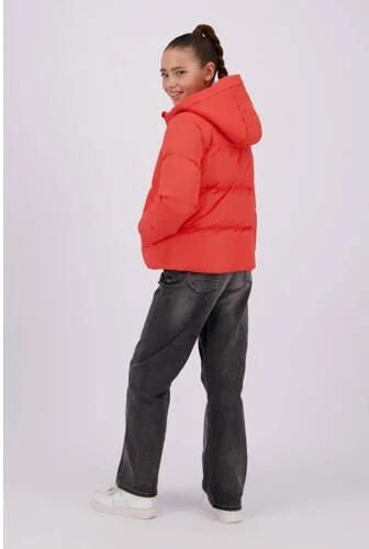 Raizzed gewatteerde winterjas Lize oranje Meisjes Polyester Capuchon Effen 116 - Foto 2