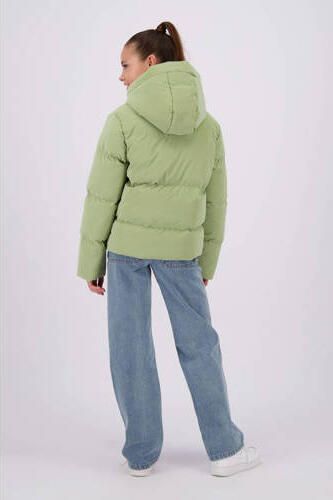 Raizzed gewatteerde winterjas Lucy zachtgroen Meisjes Polyester Capuchon 116 - Foto 2