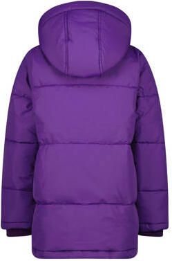 Raizzed gewatteerde winterjas Manou paars Meisjes Polyester Capuchon Effen 128 - Foto 2
