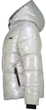 Raizzed gewatteerde winterjas Marly zilver metallic Meisjes Polyester Capuchon 116 - Foto 3