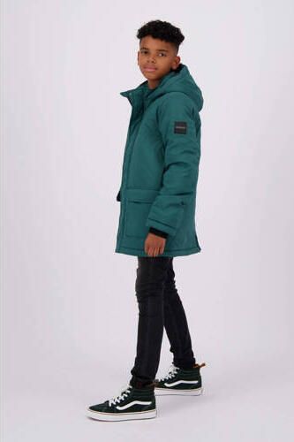 Raizzed gewatteerde winterjas Tafo donkergroen Jongens Polyester Capuchon 110 - Foto 3