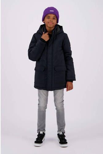 Raizzed gewatteerde winterjas Tafo zwart Jongens Polyester Capuchon Effen 140 - Foto 2