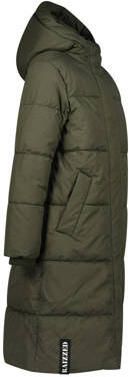 Raizzed gewatteerde winterjas Tina donker armygroen Meisjes Polyester Capuchon 176 - Foto 3