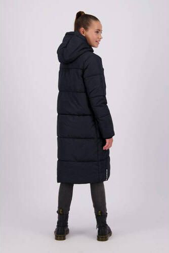 Raizzed gewatteerde winterjas Tina zwart Meisjes Polyester Capuchon Effen 128 - Foto 2