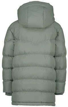 Raizzed gewatteerde winterjas Tulun mintgroen Jongens Polyester Capuchon 152