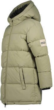 Raizzed gewatteerde winterjas Tustin lichtgroen Jongens Nylon Capuchon 128 - Foto 4