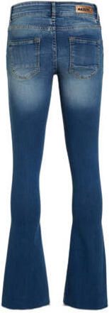 Raizzed high waist flared jeans Melbourne crafted met slijtage dark blue tinted Blauw Meisjes Stretchdenim 110 - Foto 4