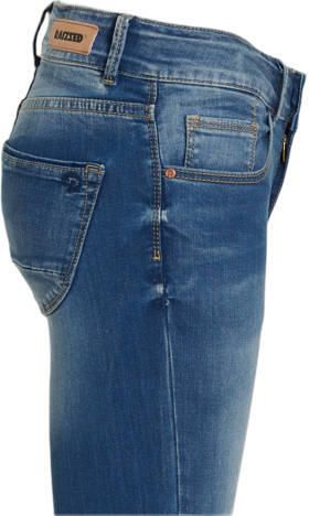 Raizzed high waist flared jeans Melbourne crafted met slijtage dark blue tinted Blauw Meisjes Stretchdenim 110 - Foto 2