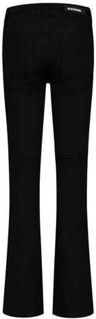 Raizzed high waist flared jeans zwart Meisjes Stretchdenim Effen 140