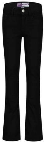 Raizzed high waist flared jeans zwart Meisjes Stretchdenim Effen 134 - Foto 3