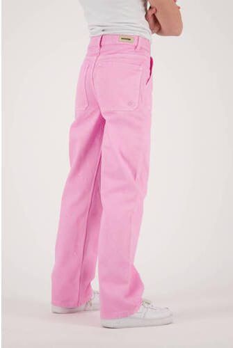 Raizzed high waist loose fit jeans Mississippi worker candy rose Roze Meisjes Denim 164