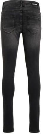Raizzed high waist super skinny jeans Chelsea crafted met slijtage vintage black Zwart Meisjes Stretchdenim 104 - Foto 3